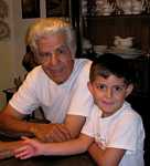 Jimmy and grandson, Andrew Medile