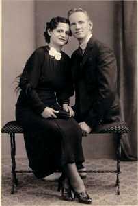 Albina and John, circa 1936.